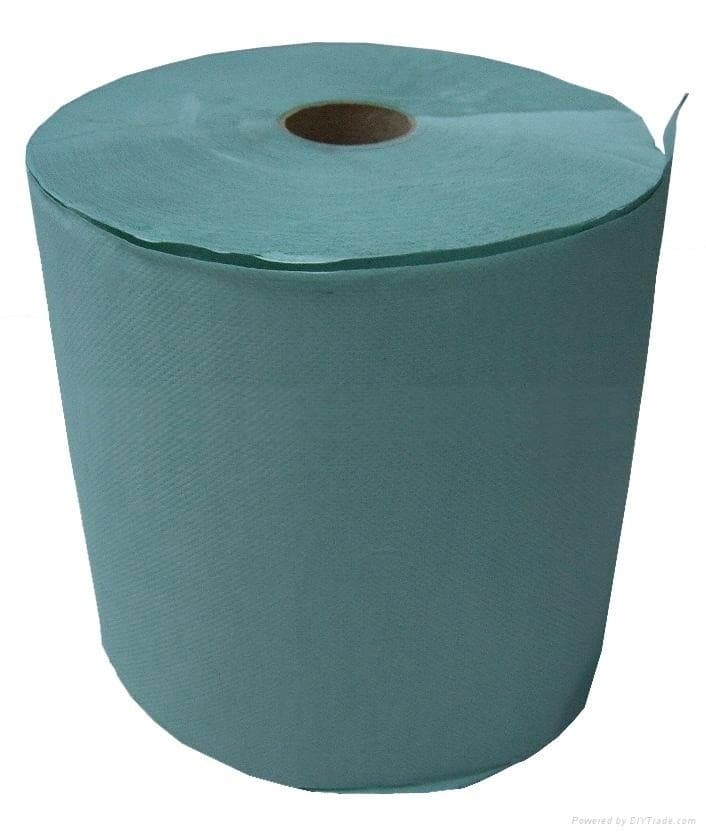 Rola prosop hartie verde, 1 strat, 2.5 kg