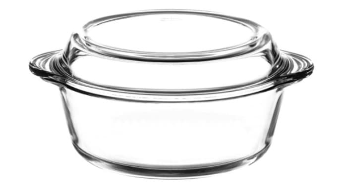 Vas rotund termorezistent Borcam 1.5l