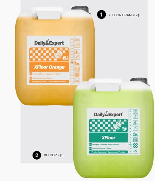 Detergent pardoseala Daily Expert XFLOOR ORANGE/5L