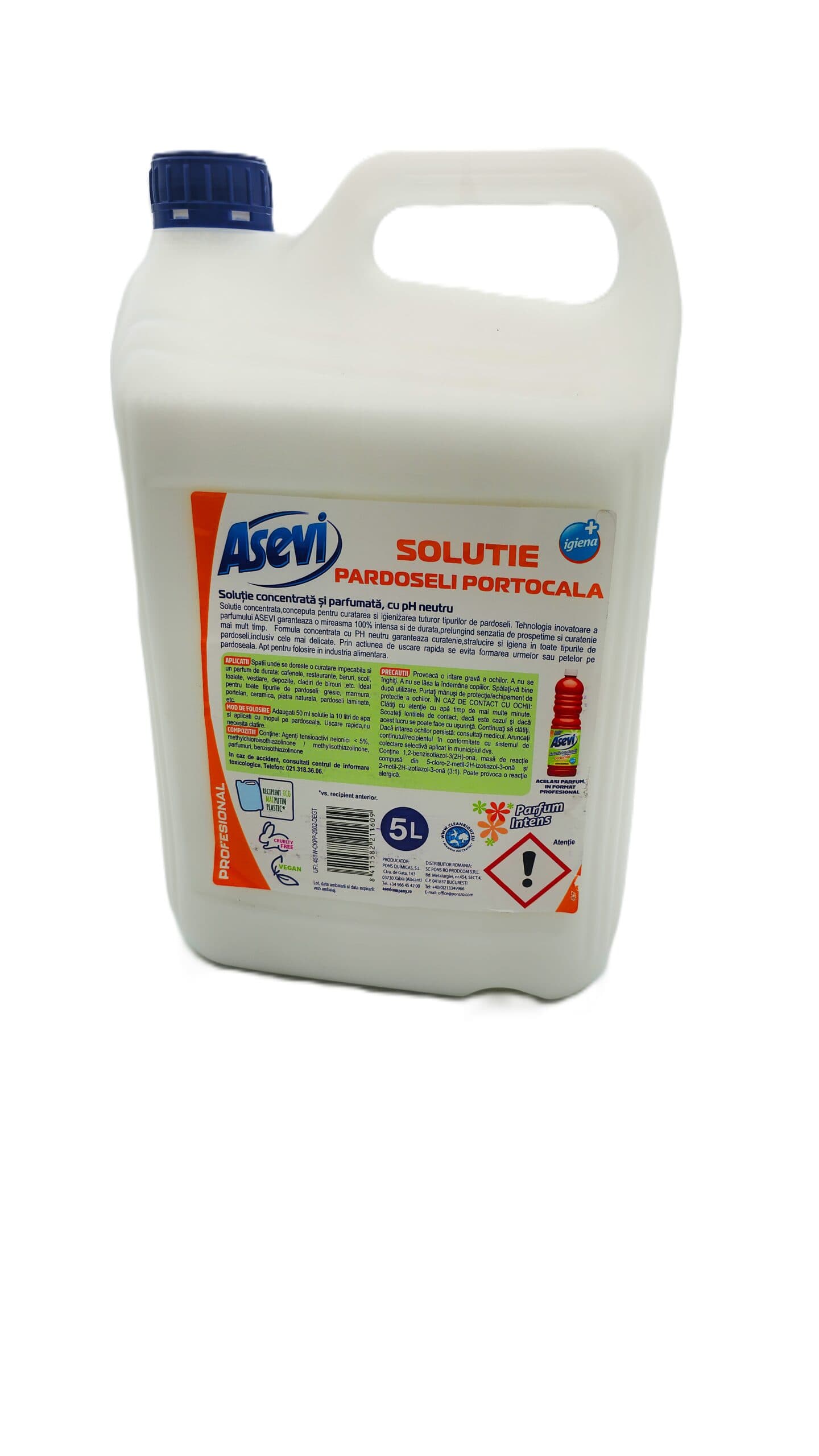 Detergent de pardoseala Asevi 5L
