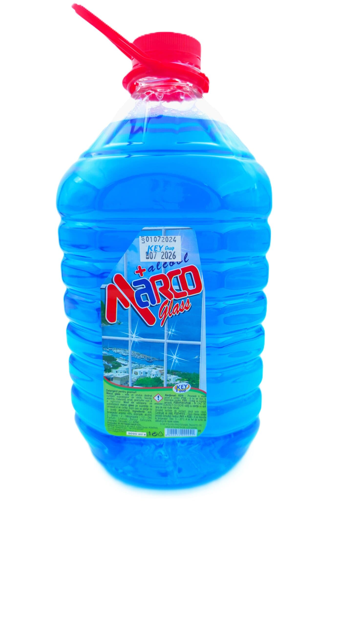 Detergent suprafete din sticla si geamuri - 5L