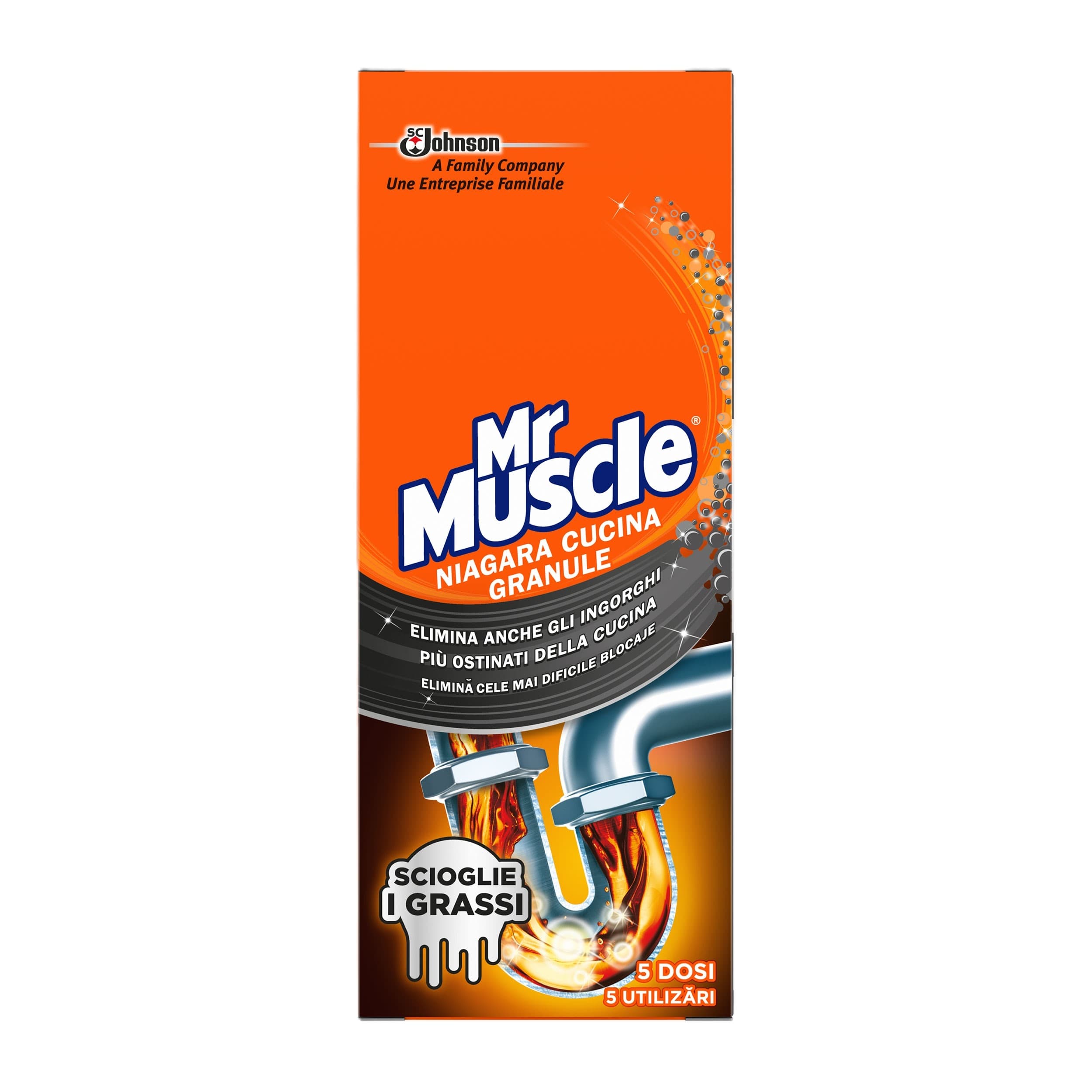 Granule pentru desfundarea țevilor 250g