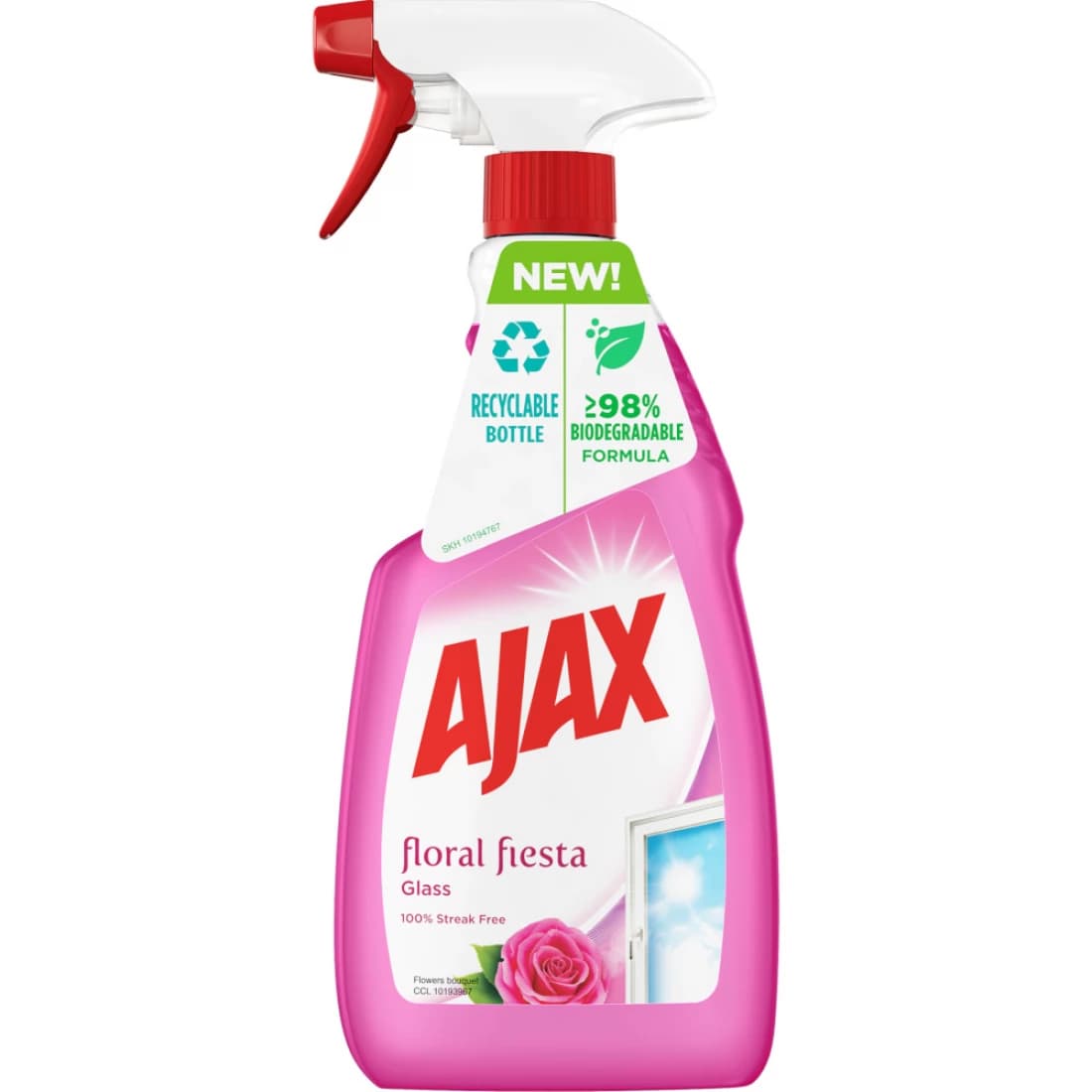 Ajax detergent geamuri Floral Fiesta 500ml