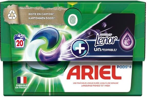 Ariel detergent capsule 20 buc Touch Of Lenor