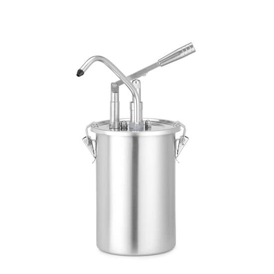 Recipient pentru sos din oțel inoxidabil cu dozator, 4,5 L, (H)420 mm