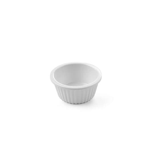 Set 4 buc ramekin, melamina alba, 58x58x(H)27 mm