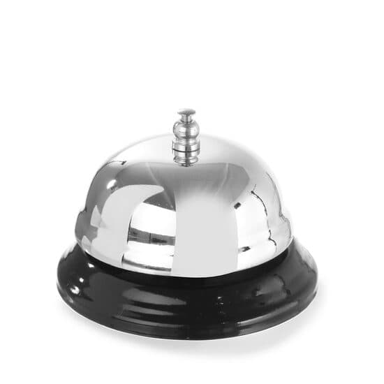 Sonerie pentru receptie, 85x60 mm, inox