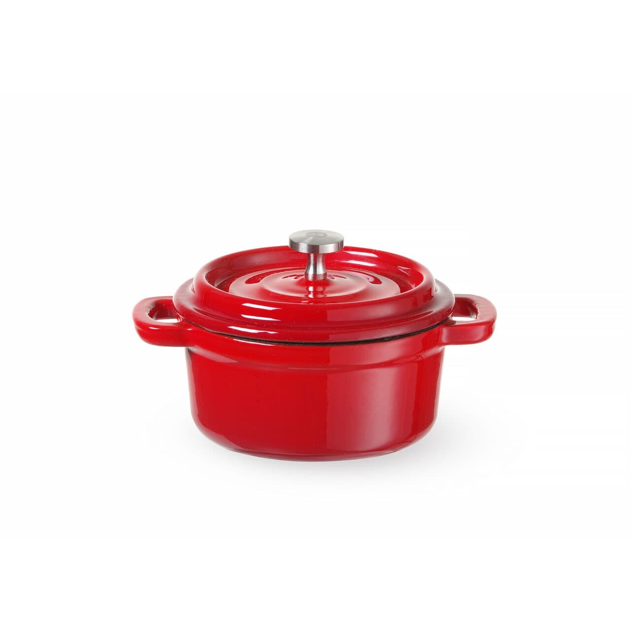 Oala din fonta emailata , 0.2 litri, 130x100x(H)48 mm