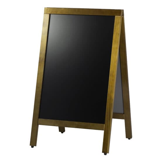 Tabla stradala dubla, rama lemn, 50x85 cm