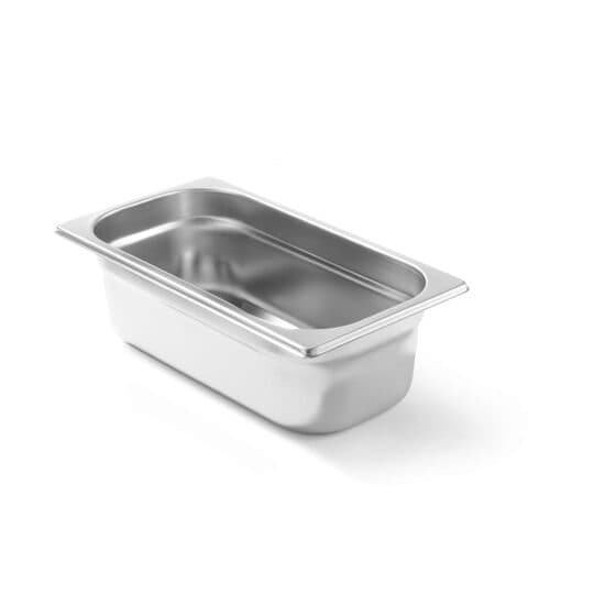 Tava Gastronorm GN 1/3, adancime 150 mm, 5.1 lt, inox, gama Profi Line