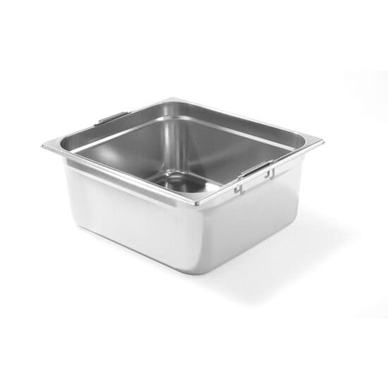 Tava Gastronorm GN 2/3, cu manere ergonmice, 18L, (H)200mm,grosime 0.8 mm