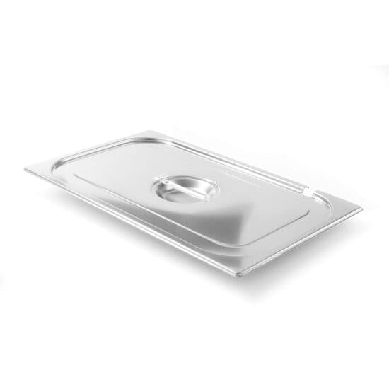 Capac Hendi Gastronorm fara fanta pentru lingura servire GN 1/3 - gama Profi Line, otel inoxidabil