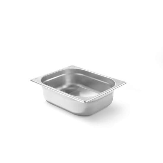 Tava Gastronorm GN1/2 (325x265 mm), H=10 cm, 5.6 lt, inox, Hendi Kitchen Line