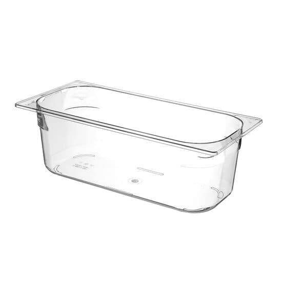 Tava gastronorm din policarbonat pentru inghetata 5 litri, 360x250x(H)80 mm