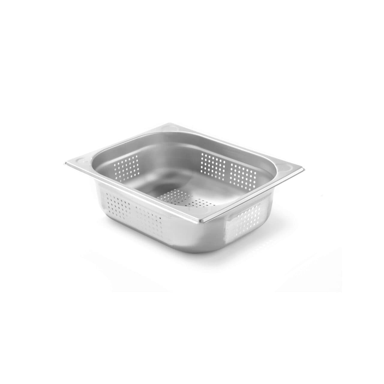 Tava Hendi perforata Gastronorm GN 1/2 100 mm 5.6 lt - gama Kitchen Line, otel inoxidabil