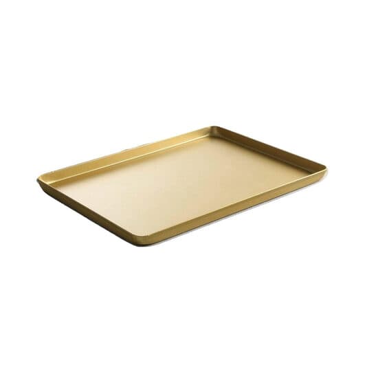 Tava cuptor / prezentare 600x400x(H)20 mm, aluminiu