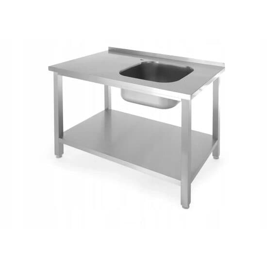 Spalator cu 1 cuva si polita Revolution 1000x600x(H)850 mm