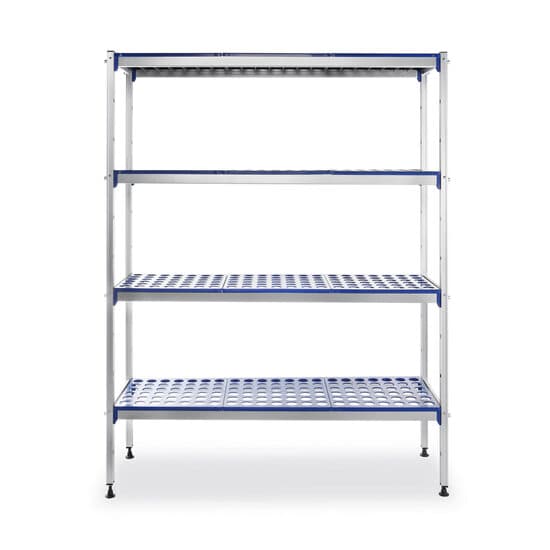 Raft depozitare din aluminiu 1280x405x (H)1685 mm