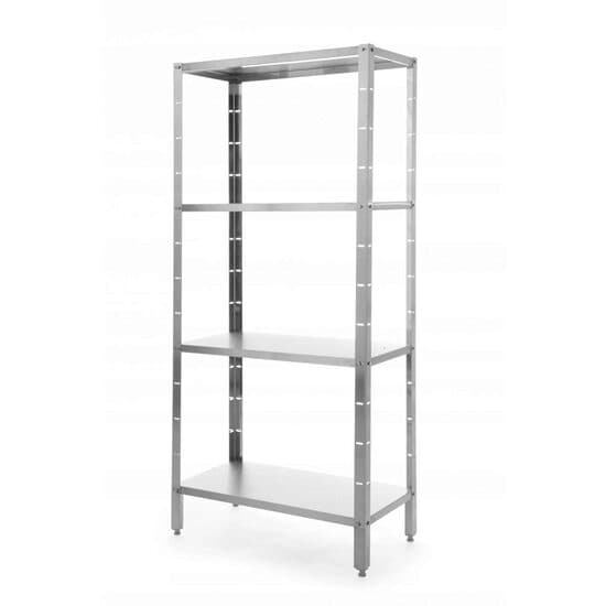 Raft inox Revolution, 4 polite, capacitate max 50kg/polita, 800x400x(h)1800mm