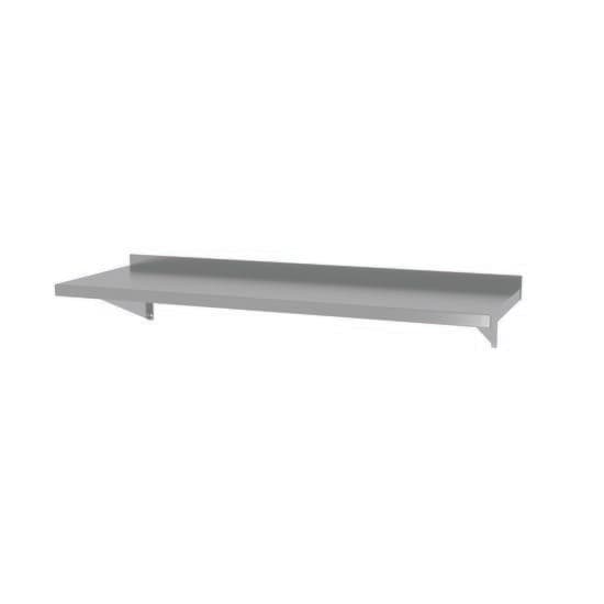Raft de perete, cu doua suporturi din otel, 1000x300x(H)250mm
