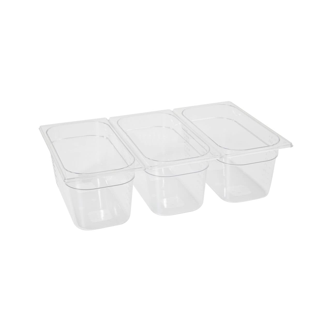 Tava Gastronorm GN 1/3 100 mm 4 lt - policarbonat transparent