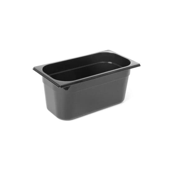 Tava Gastronorm GN 1/3 150 mm 5.7 lt - policarbonat negru
