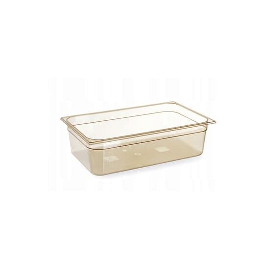 Tava gastronorm GN 1/1 din policarbonat, 9 litri, 530x325x65(h)mm, BPA free, rezistenta la temperaturi -40 pana la 150 C, rezistenta mare la impact