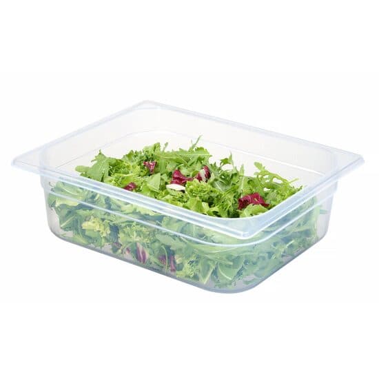 Tava Gastronorm GN 1/2 100 mm 6.5 litri - polipropilena