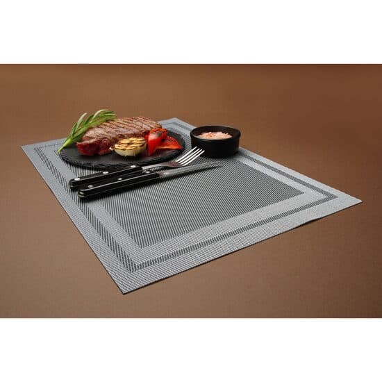 Suport anti alunecare pentru farfurie, 450x300 mm,design 165,set de 6 buc