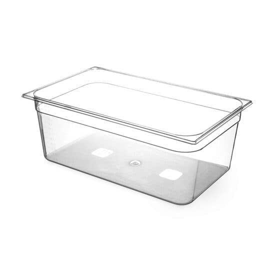 Tava Gastronorm GN 1/1, 200 mm ,28 lt, TRITAN free BPA, rezistenta la temperatura -40 gr. Celsius/ 90 gr. Celsius
