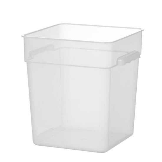 Recipient pentru alimente cu un separator, 17.2 l, 290x290x(H)320 mm