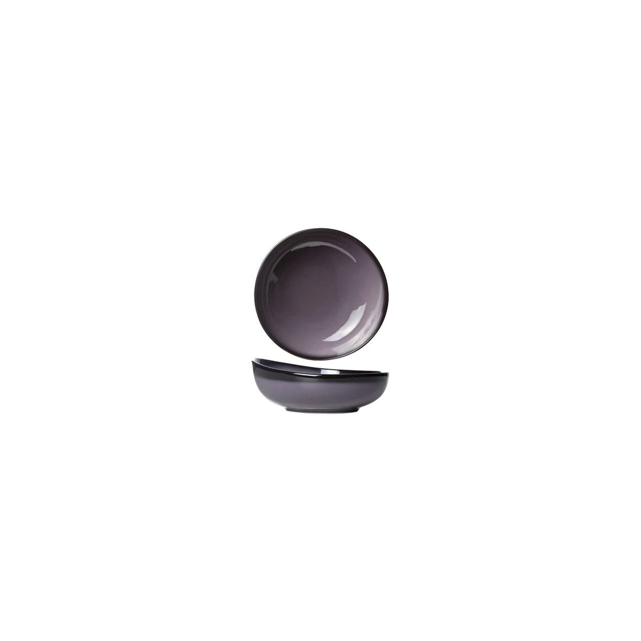 Bol asimetric servire Cosy & Trendy by Hendi, Portelan, diametru 21 cm