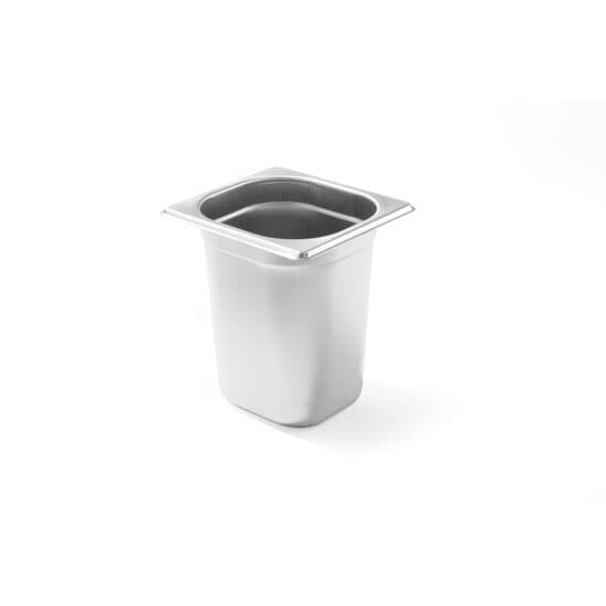 Gastronorm GN 1/6 65 mm 1 litru, gama Budget Line, otel inoxidabil
