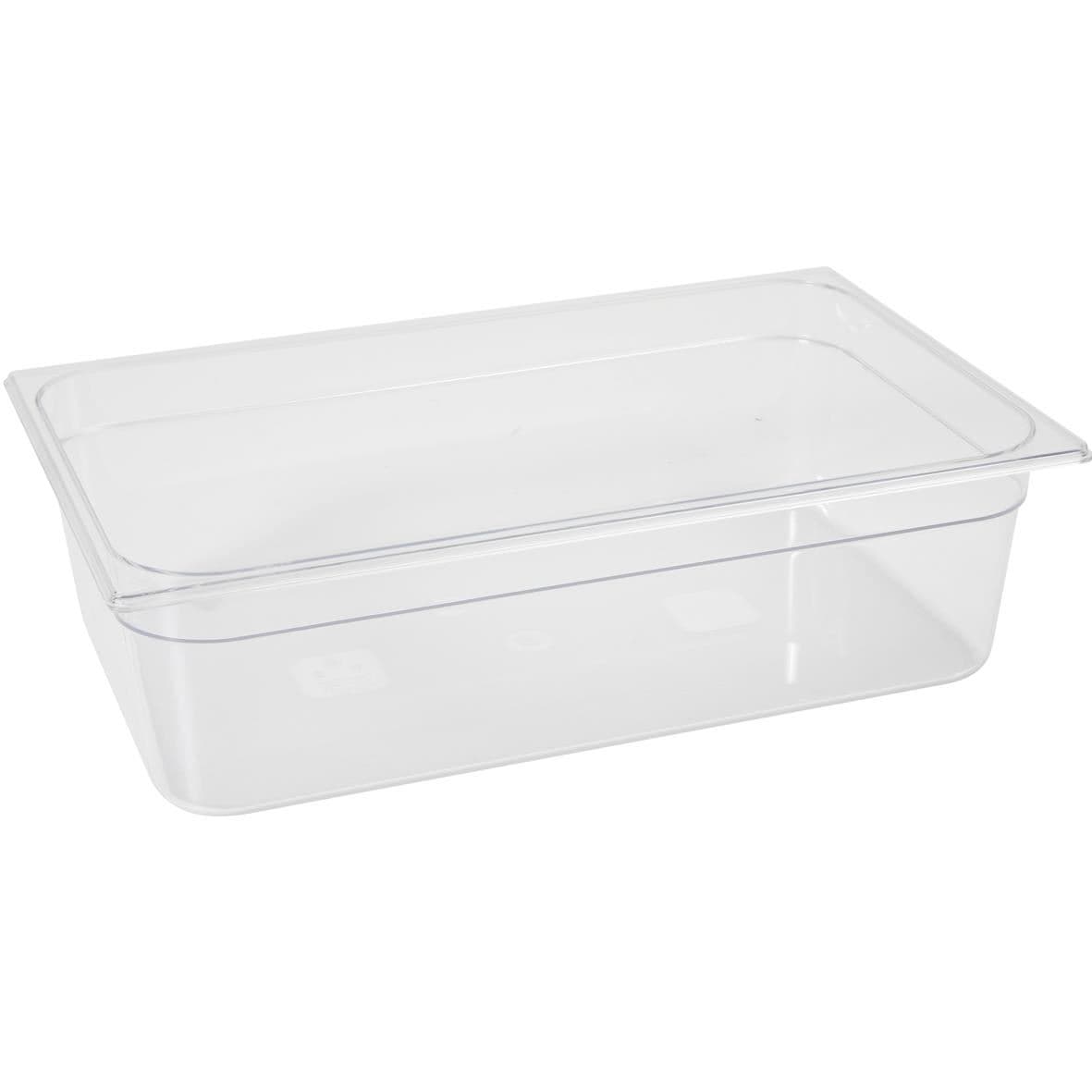 Vascheta din policarbonat GN2/1, 650x530x(h)200mm