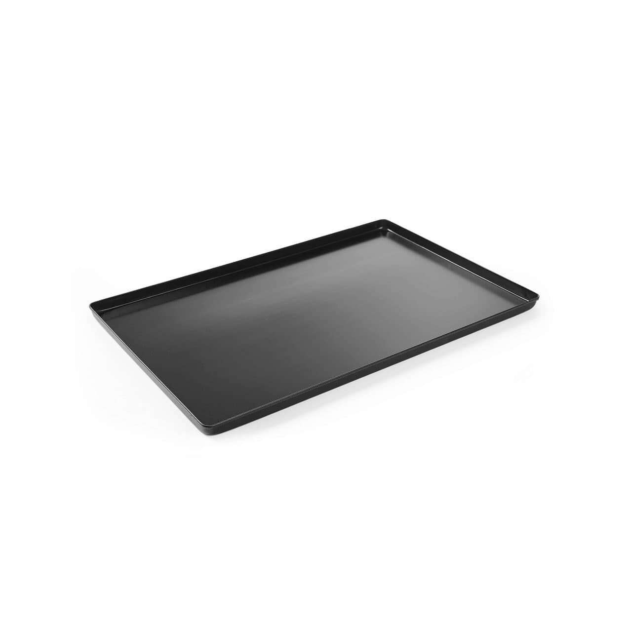 Tava prezentare neagra, aluminiu, 300x200x(H)20mm