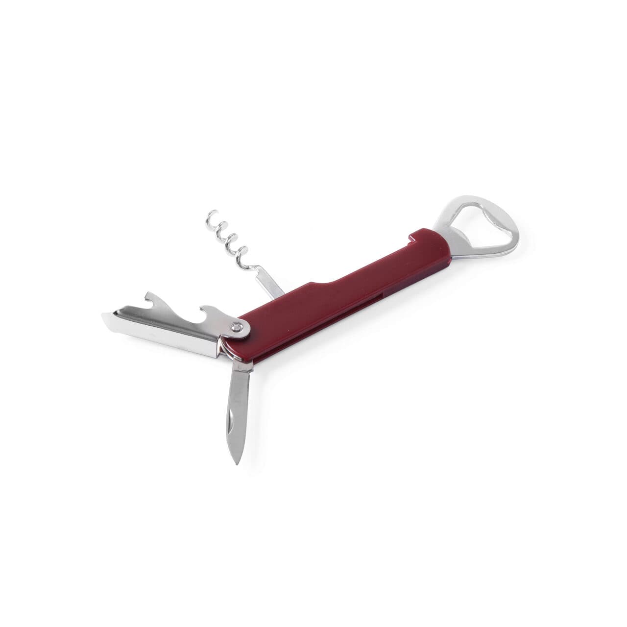 Tirbuson cu 4 functii, 140 mm, otel cromat, maner plastic,