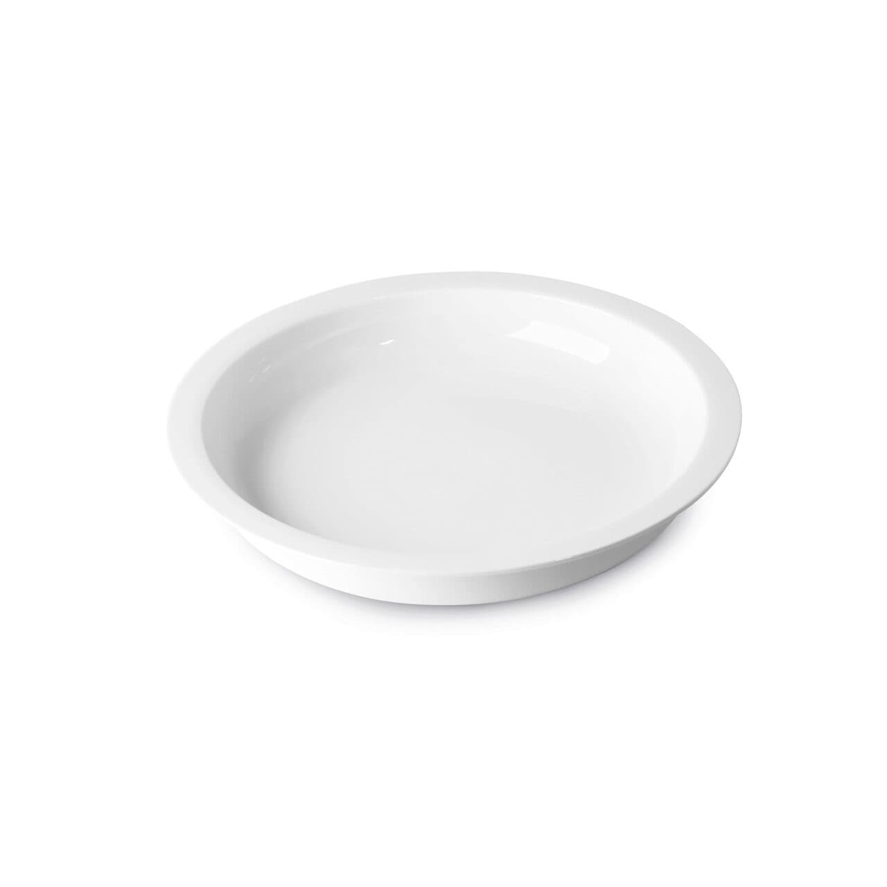 Vas rotund din portelan diam. 390/345X(H)60 mm, 5,6 lt., pentru chafing dish Hendi cod 470312