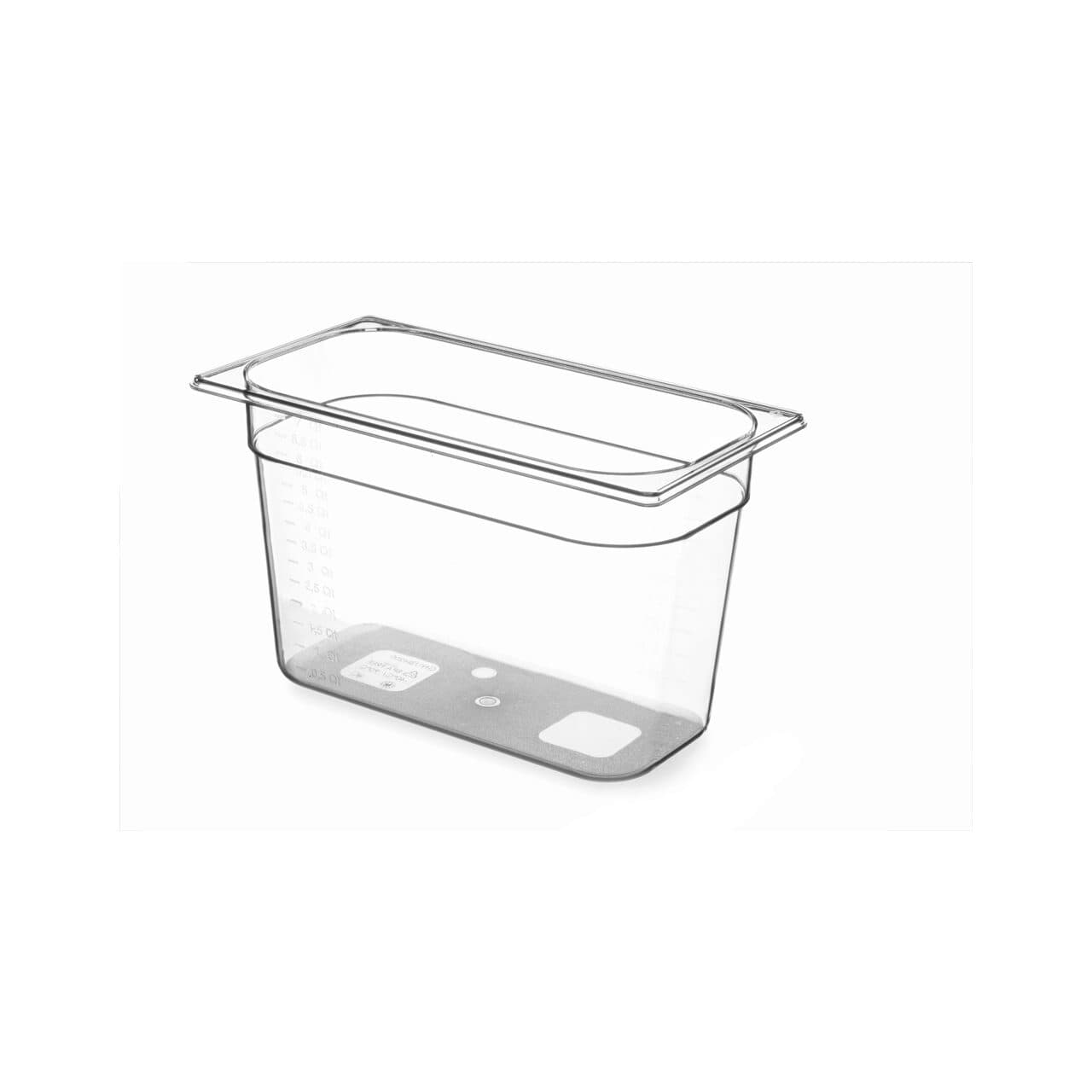Tava Hendi Gastronorm GN 1/4 150 mm 4 litri, Polipropilena