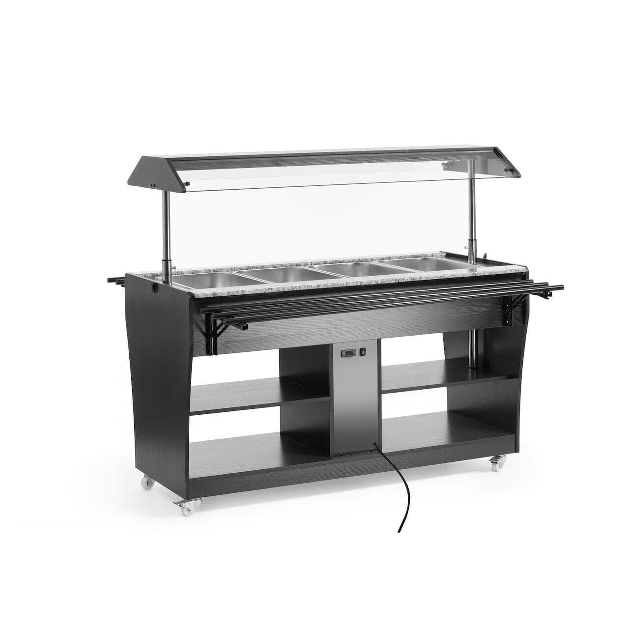 Bufet salata refrigerat GN1/1 pentru bufet Arktic, capacitate 1490L, 170w, 1490x765x(H)1370mm