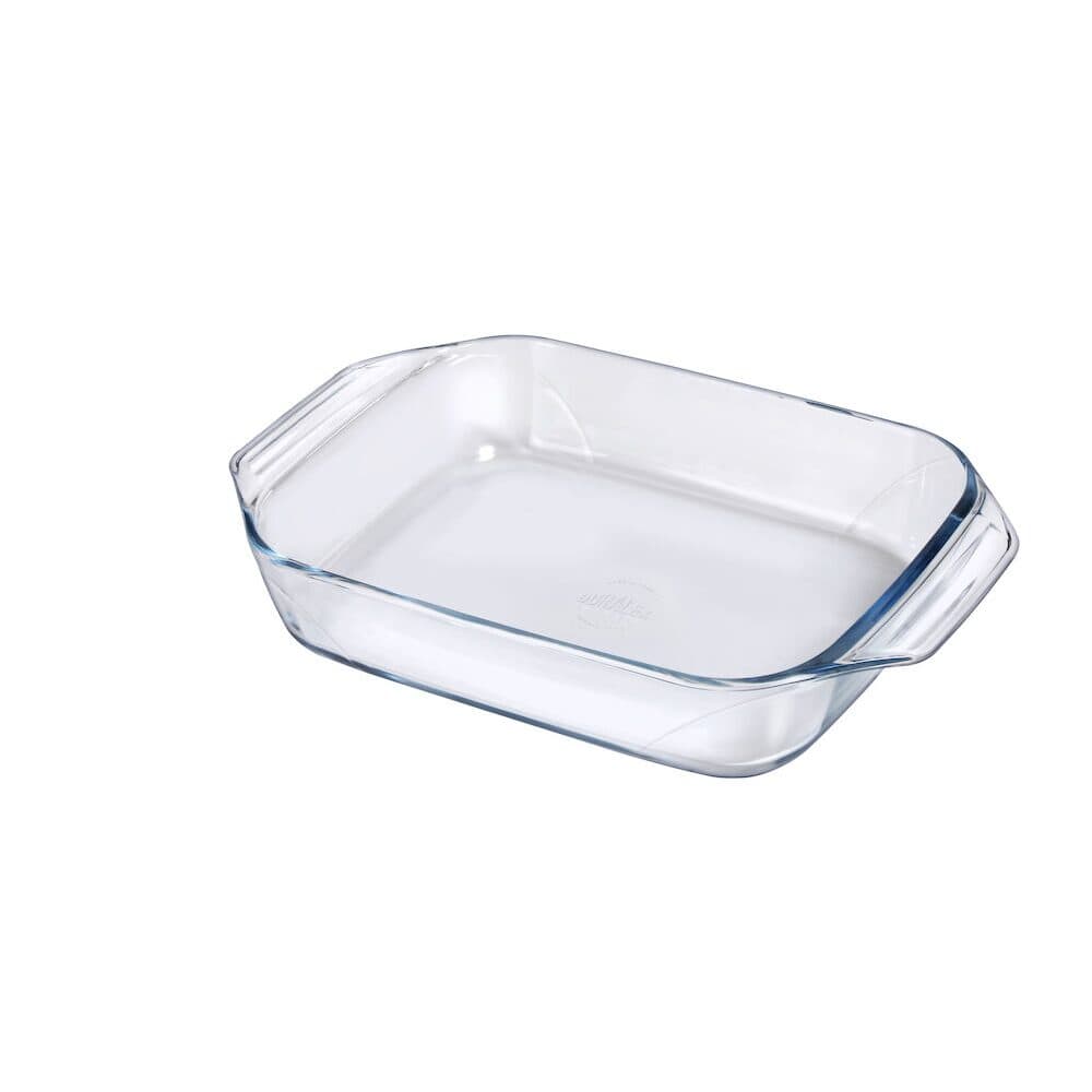 Tavă OVENCHEF, Duralex,  din sticla transparenta, 4000ml.set 1 buc.390x250x(H)70mm