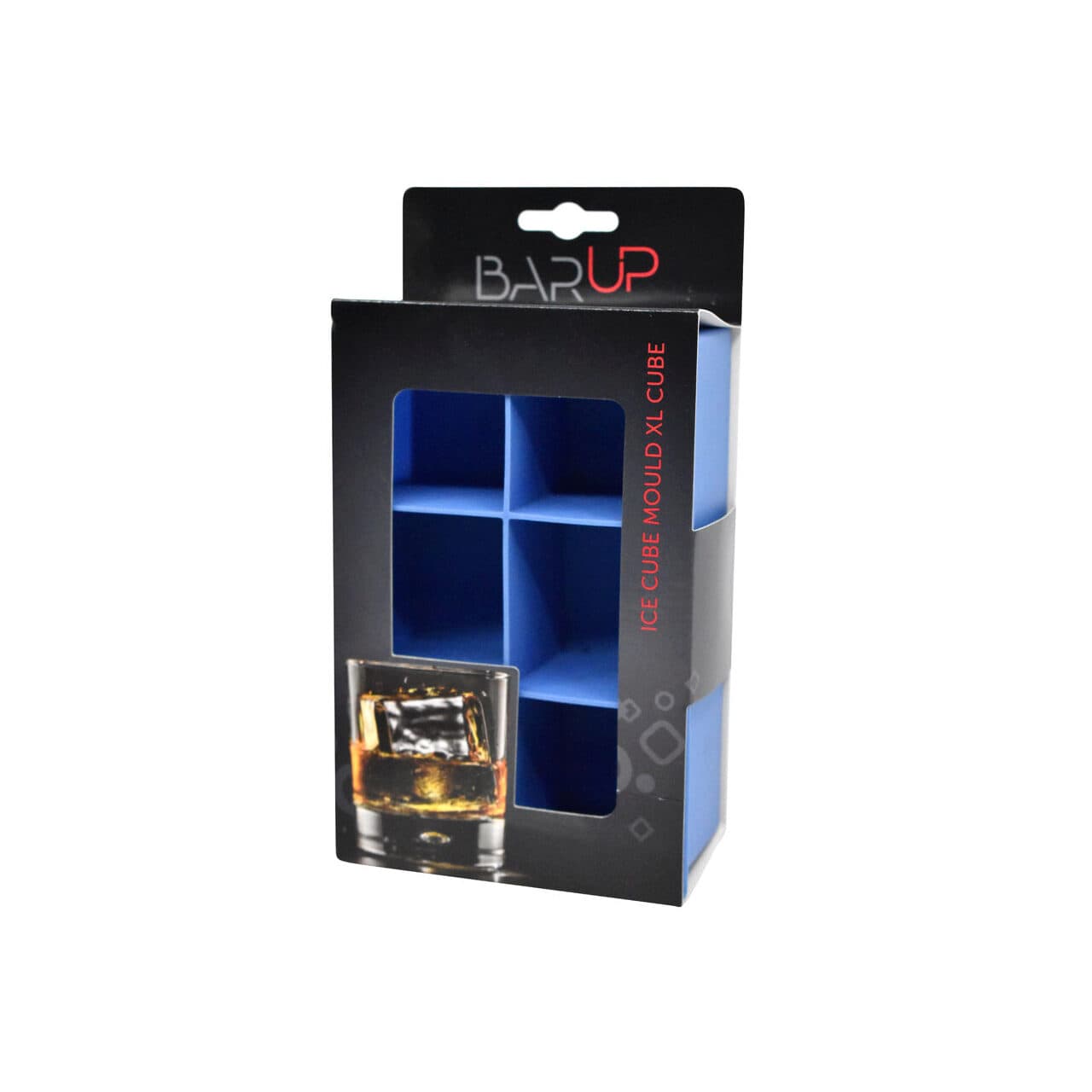 Forma din silicon durabil pentru cuburi de gheata XL, 5x5x(H)5 cm, potrivita si pentru uz profesional