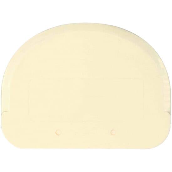 Racleta aluat semicirculara, 120x88mm