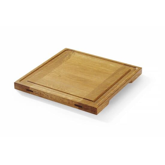 Platou de servire din stejar, 270x270x(H)20mm