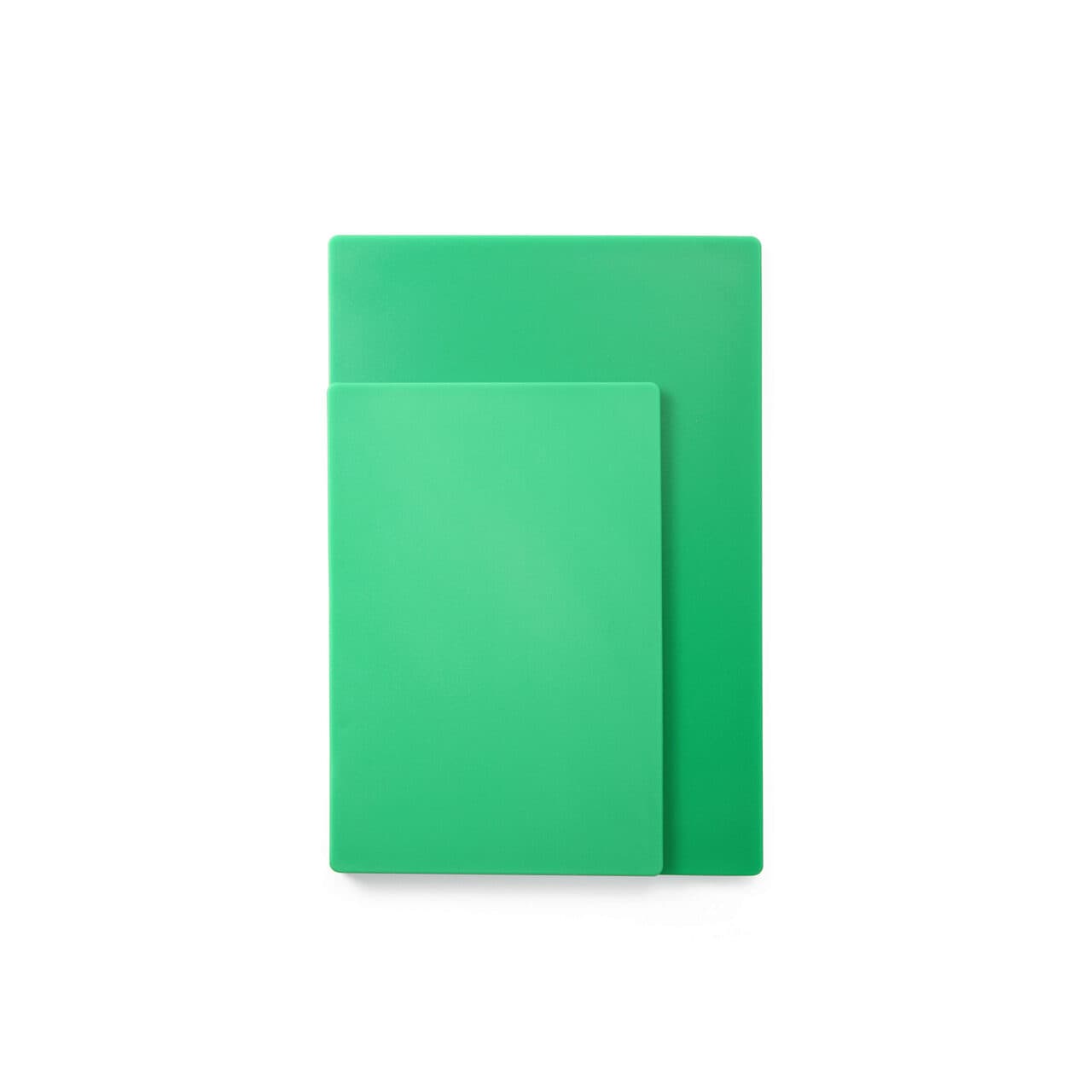 Tocator verde, 60x40x(H)1.8 cm, Hendi, din polietilena de densitate mare HDPE 500, respecta normele de igiena HACCP