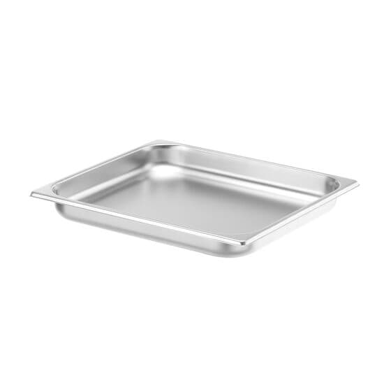 Tava Gastronorm GN 2/3 40 mm 3 lt - gama Profi Line, otel inoxidabil
