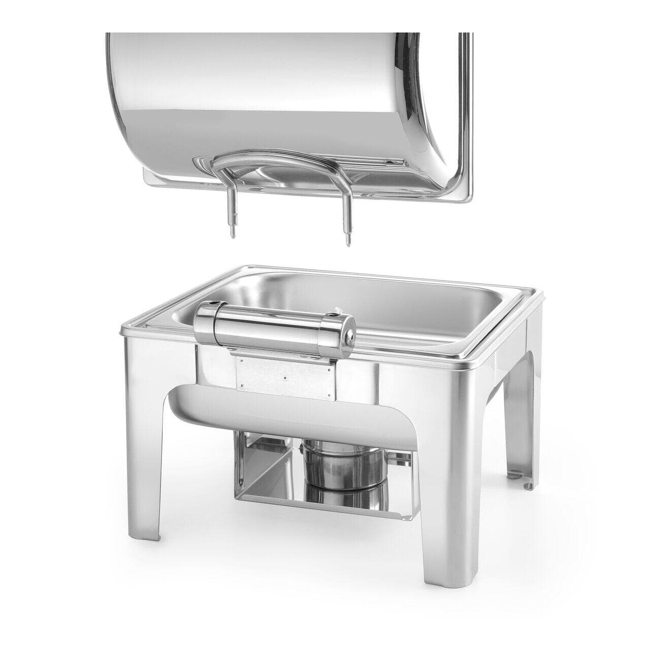 Chafing dish GN 1/2 finisaj tip oglinda, Profi Line, 4L, 365x345x(H)345mm