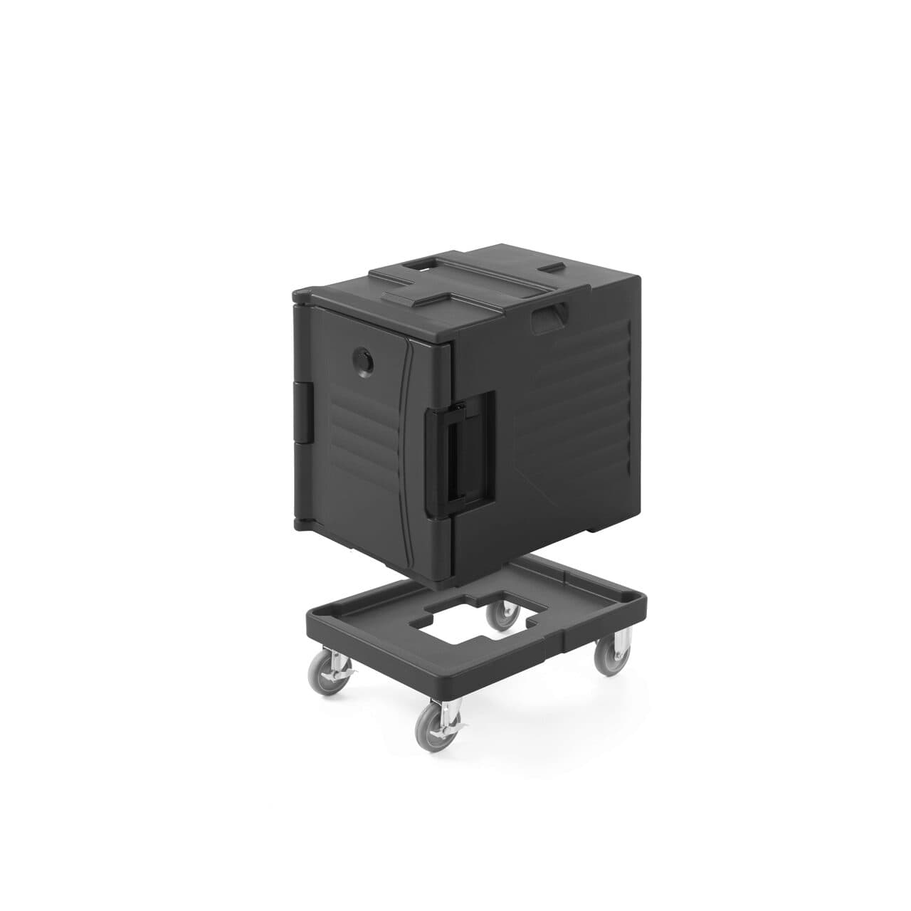 Carucior platforma cu roti pentru transport cutii, 71x53x(H)23 cm