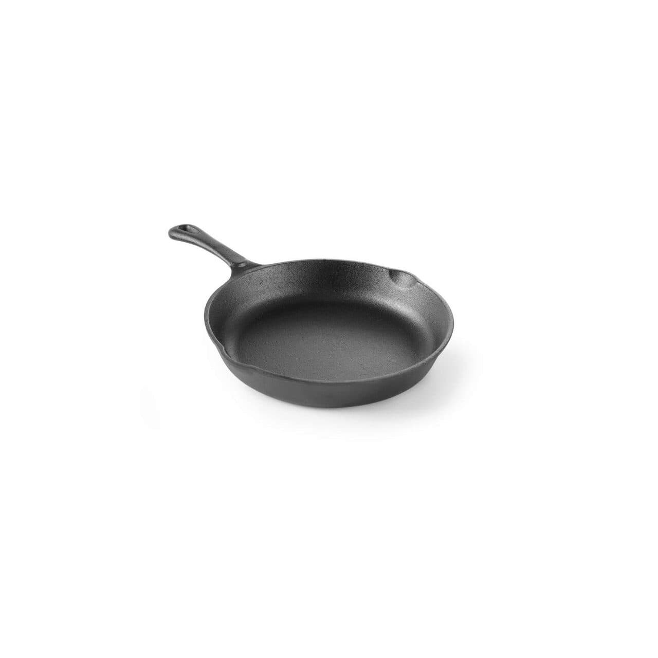 Tigaie universala pentru prjit , din fonta  Ø260x400x(H)44mm