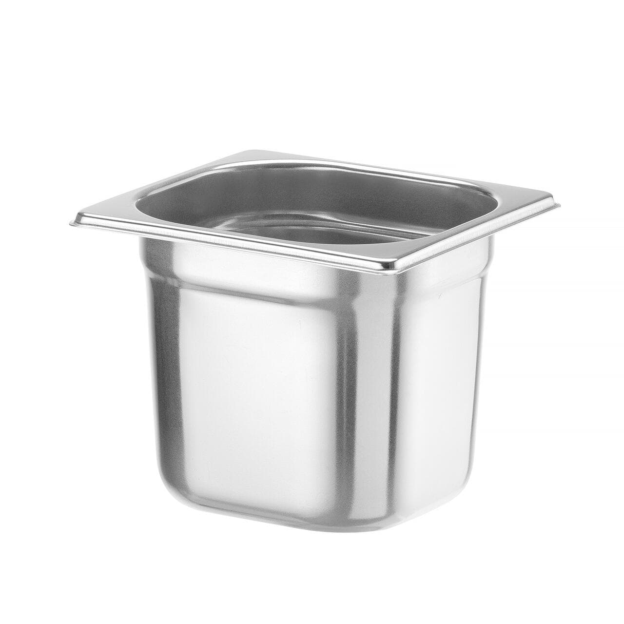 Tava Gastronorm GN 1/6 200 mm, 3.4 lt, inox 18/10, gama Profi Line,  -40 gr. Celsius/ 300 gr. Celsius