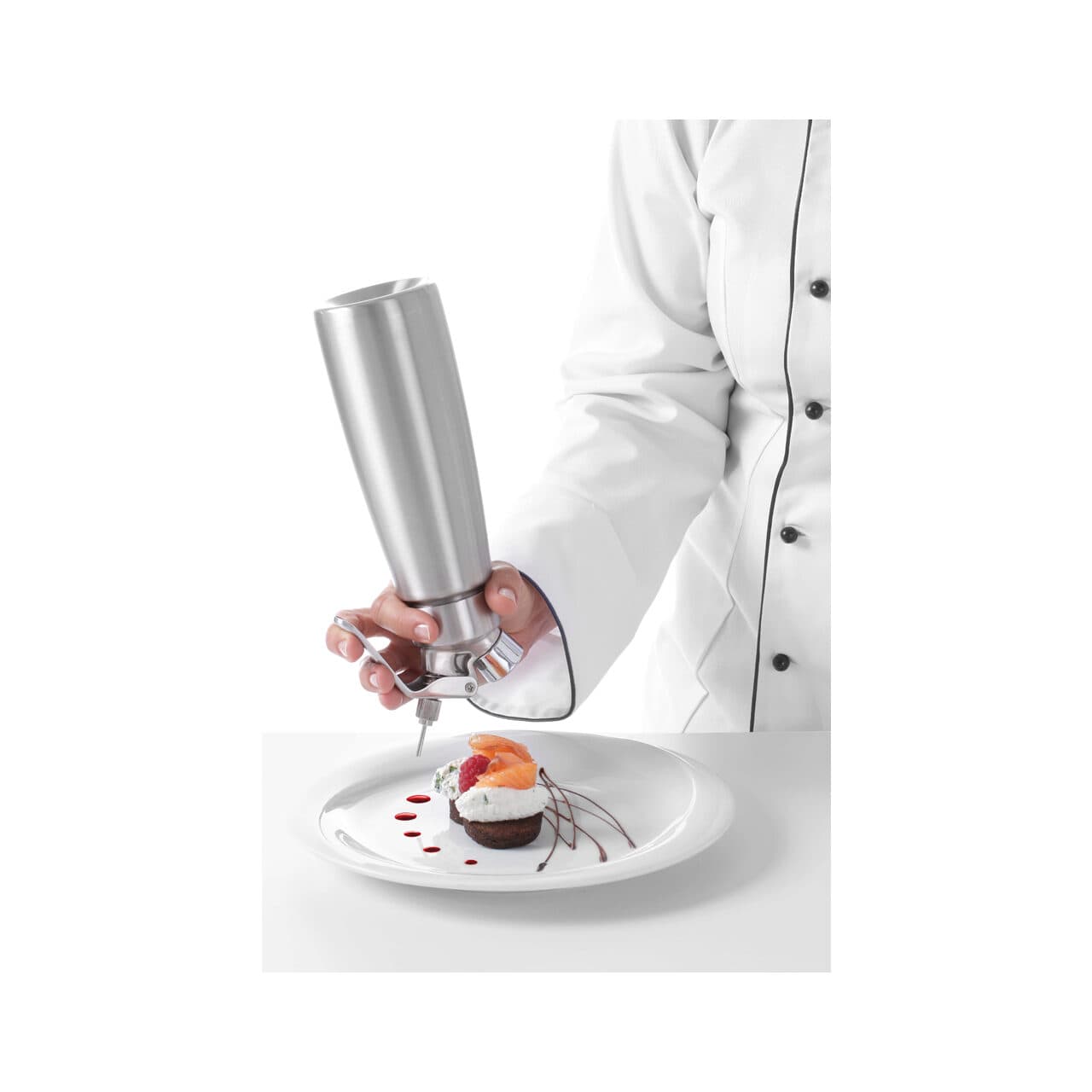 Set 4 duze / varfuri pentru decorare sau umplere prajituri, inox